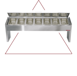 Cabeçote Refrigerado para Cozinha Industrial