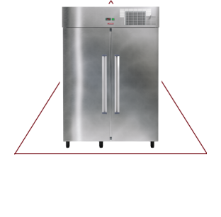Freezer Vertical para Cozinha Industrial