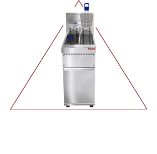 Fritadeira Elétrica para Cozinha Industrial