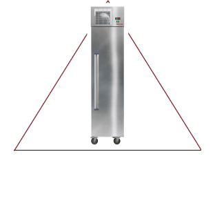 Mini Câmara para Cozinha Industrial