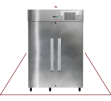 Freezer Vertical para Cozinha Industrial