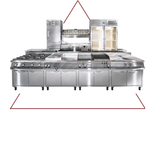 Equipamento profissional para cozinha industrial Alfatec