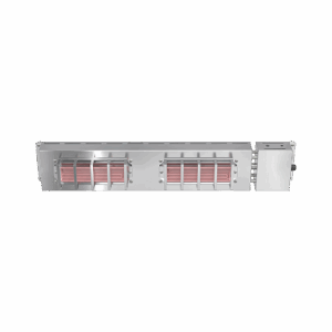 Aquecedor Superior Para Cozinha Industrial - 1000x175x125