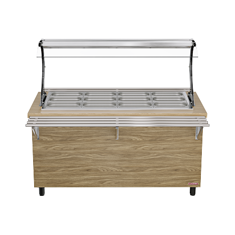 Balcão de Distribuição Para Cozinha Industrial – 1360x590x290