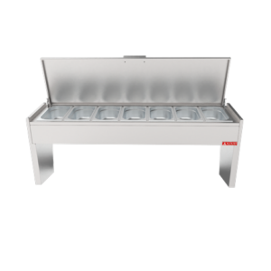 Cabeçote Refrigerado Para Cozinha Industrial Linha Frost H - 1350x435x326