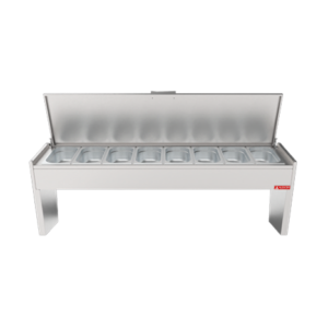 Cabeçote Refrigerado Para Cozinha Industrial Linha Frost H - 1530x435x326