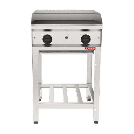 Chapa À Gás Para Cozinha Industrial Linha Comercial – 600x755x900
