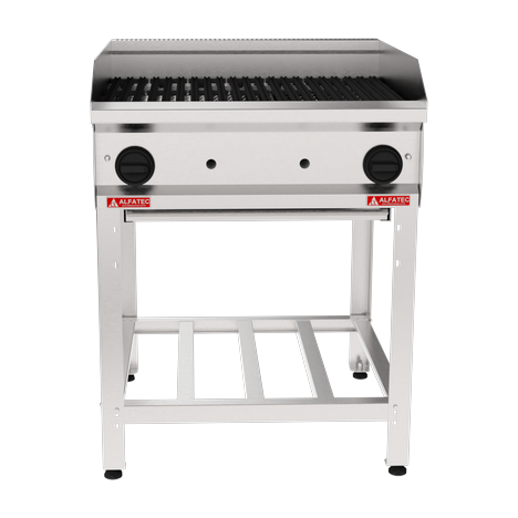 Char Broiler À Gás Para Cozinha Industrial Linha Comercial – 700x755x850