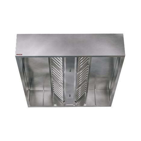 Coifa Central Para Cozinha Industrial Linha Stark 900 – 1650x2260x400