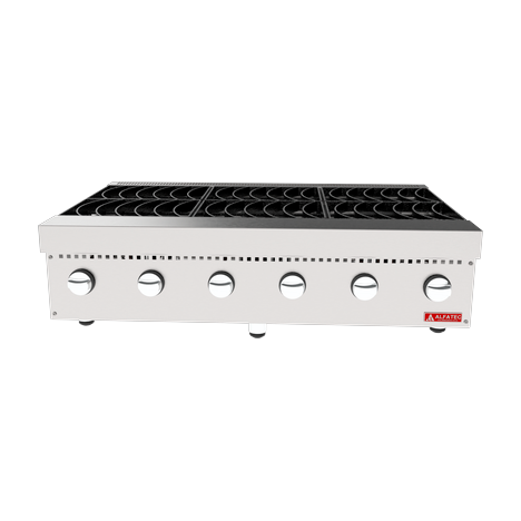 Fogão 6 Bocas À Gás Para Cozinha Industrial Linha Gourmet 700 – 1080x750x310