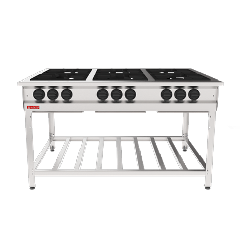 Fogão À Gás Para Cozinha Industrial Linha Comercial – 1468x1122x900