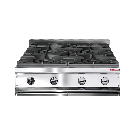 Fogão Central À Gás Para Cozinha Industrial Linha Stark 900 – 900x980x240