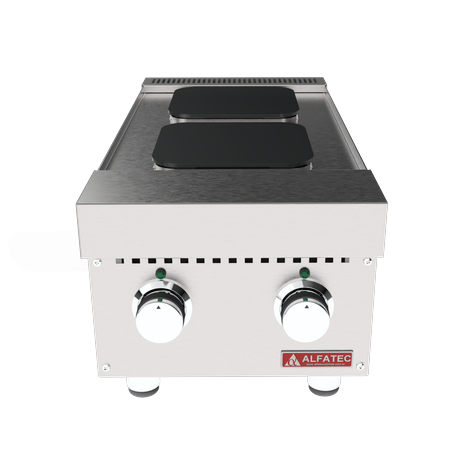 Fogão Elétrico 2 Bocas Para Cozinha Industrial Linha Gourmet 700 – 360x750x310