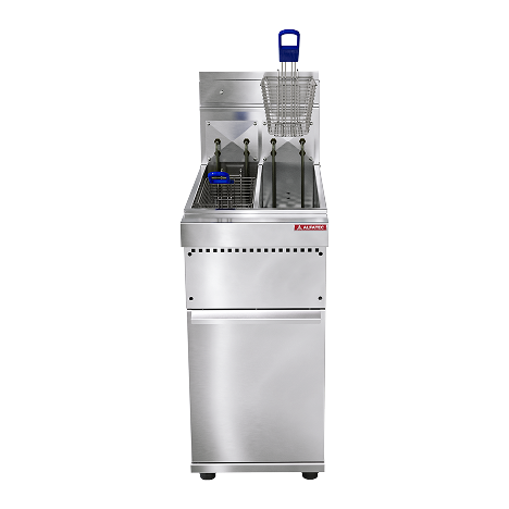 Fritadeira Elétrica com Cuba Dupla Para Cozinha Industrial Linha Gourmet 700 – 430x755x600