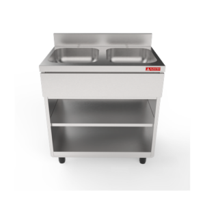 Módulo Cuba para Cozinha Industrial - 800x550x900