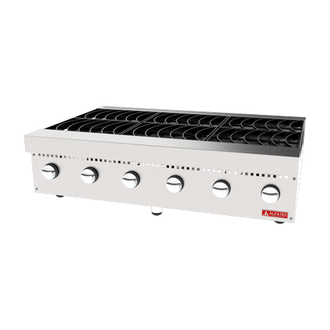 imagem secundaria fogao 6 bocas a gas para cozinha industrial linha gourmet 700 1080x750x310