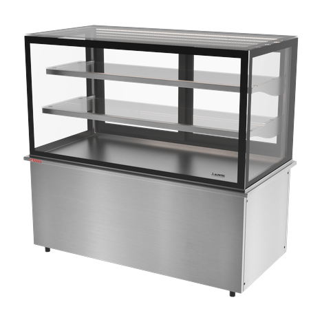 imagem secundaria vitrine neutra para cozinha industrial 1400x700x1275